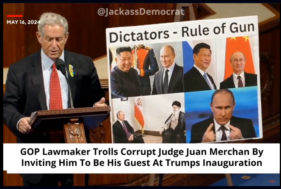 GOP Lawmaker Trolls Corrupt Judge Juan Merchan